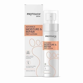 HN Advanced Moisture AND Repair Feet Lotion - For Dry AND Cracked Feet | Hydrating & Soothing | Lightweight Formula with Shea Butter & Lactic Acid - 100ml [Pack of 1]