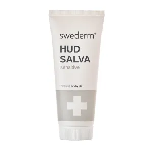 Hudsalva Sensitive Protective Hand Cream Ointment with Glycerine for Atopic Skin Dry Hands Feet Callus Moisturises Regenerates for Adults and Children Perfume Free 3.38 fl oz