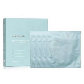 Hydropeptide Polypeptide Collagel  Plus Face Mask, Line Lifting Hydrogel Peptide Facial Treatments, 4 Count