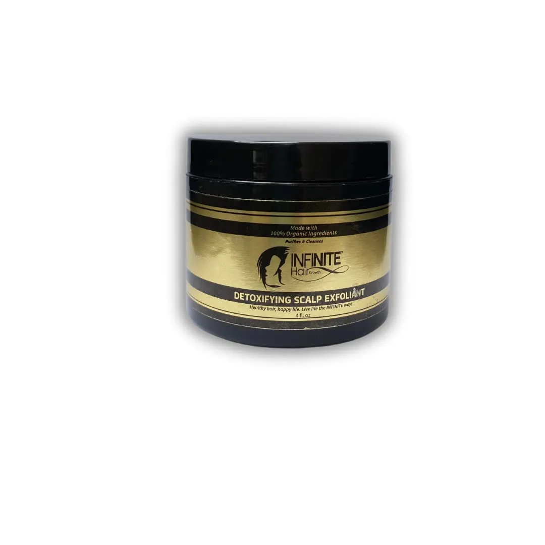 Infinite Hair Growth| Detoxifying Foaming Scalp Scrub| Salicylic Acid, Pink Himalayan Sea Salt, ACV, Aloe Vera-4 OZ Exfoliates Dry & Itchy Scalp & Buildup Relief | Vegan - Rosemary & Eucalyptus
