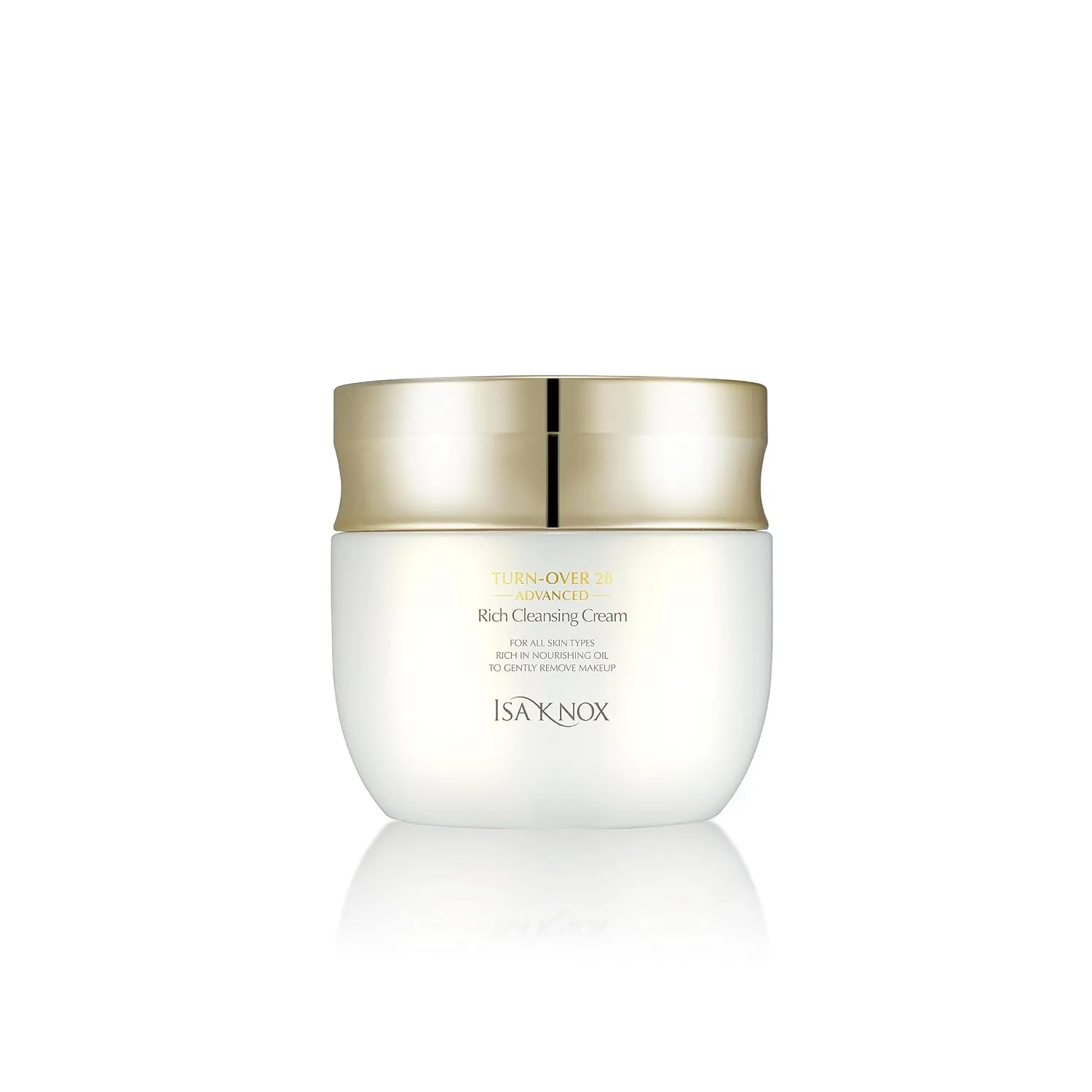 Isa Knox Turnover 28 Advanced (Cleansing Cream, 6.8fl oz) - Nourishing Makeup Remover without Residue by LG Beauty. Evergreen Oak, Pomegranate Vinegar, African Walnut Oil.