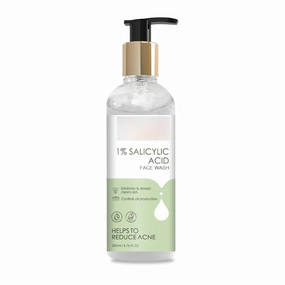 Iu.ven.is Veda 1% Salicylic Acid Face Wash | Exfoliates & deeply cleans skin | Controls oil production | 200 ML