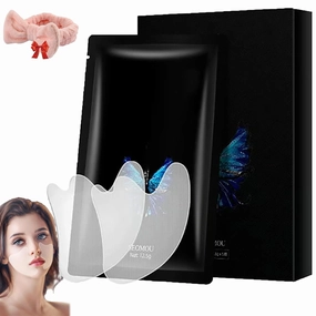 Joylandgo, Eyes & Lips,Deep Hydrating Extract Facial Mask Reusable Silicone Nasolabial Fold Care Pads