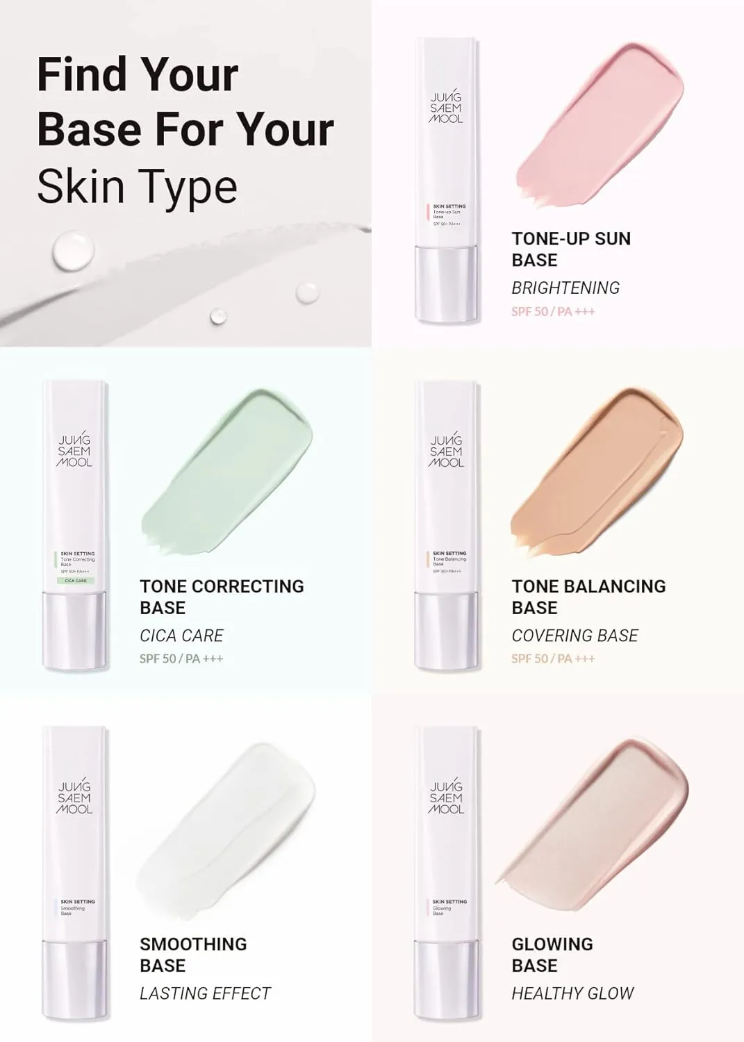 [JUNGSAEMMOOL OFFICIAL] Skin Setting Glowing Base | Makeup Artist Brand | Mother's Day Gift
