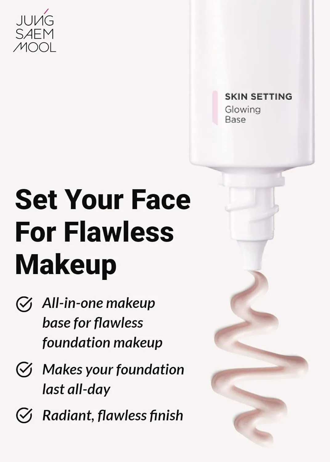 [JUNGSAEMMOOL OFFICIAL] Skin Setting Glowing Base | Makeup Artist Brand | Mother's Day Gift