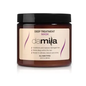 Keratin Hair Mask - Deep Conditioning for Dry, Damaged, Curly, Frizzy Hair - Repairs Split Ends, Restores Silkiness and Shine - 16.9 Fl. Oz