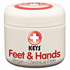Keys Feet & Hands Chemical-Free, Gluten Free, Vegan Alternative Naturals – Super Hydrating, Soothing, Relaxing Treatment for Chapped, Cracked, Dry Skin with Pure Organic Jellied Avocado, 2 ounces
