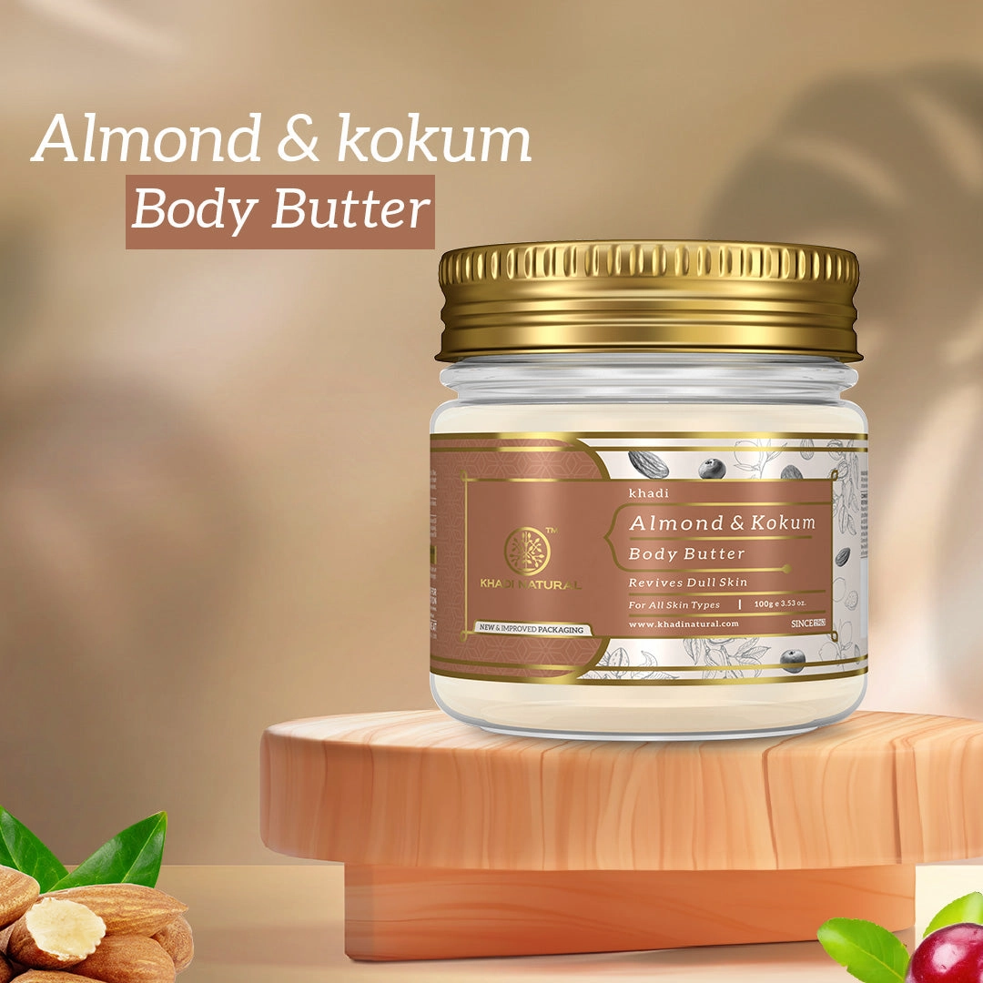 Khadi Natural Almond & Kokum Body Butter 100 g