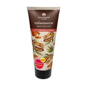 KKT 100% Natural Body Scrub Tamarind Enriched with natural AHAs Blend with Aloe Vera, Turmeric, Honey, Milk, Sea salt scrub Deep Exfoliate, Healing Skin, Body Polish, Invigorating Scrub 175g (6.17Oz)