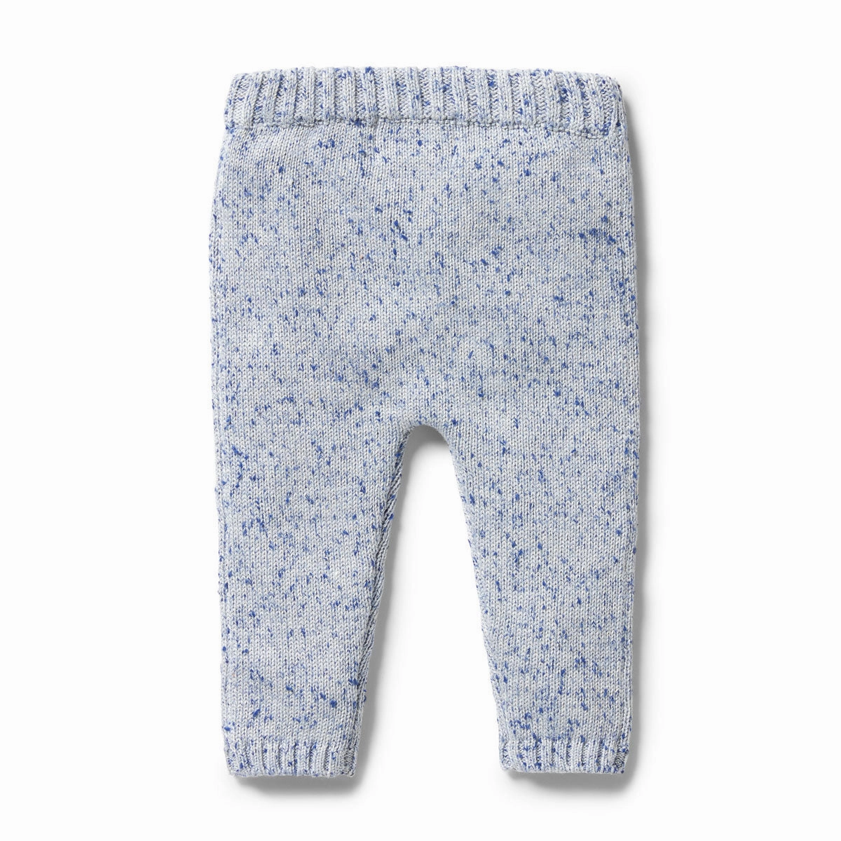 Knitted Legging - Deep Blue Fleck