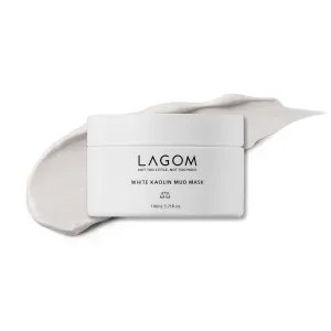 LAGOM White Kaolin Mud Mask for Blackhead Care, Purifying Pore, Dermatologically Tested, for Makeup Boosting 3.3 Fl Oz