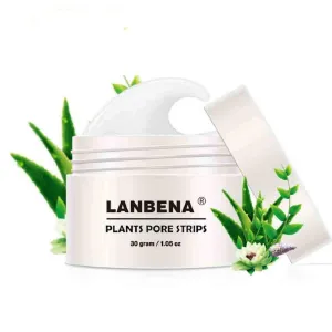LANBENA 2.0 Blackhead Remover, Nose Plants Pore Strips Deep Cleansing Peel off Mask with Salicylic Acid, Amazonian White Clay, 60Pcs Nose Strips Black Heads Remover from Face