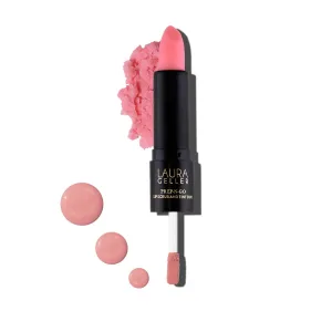 LAURA GELLER NEW YORK Prep-n-Go Lip Scrub and Gloss Tint Duo, Victory Lap