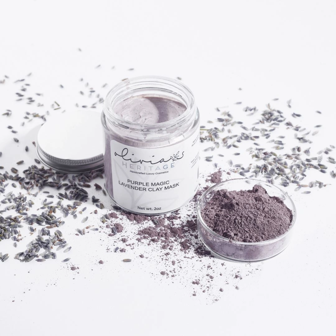Lavender Clay Mask for Dry and Sensitive Skin