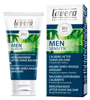 Lavera Natural After Shave Balm For Men, Anti-Irritant, Hydrating, Soothing and Cooling benefits (50ml/1.6 oz)