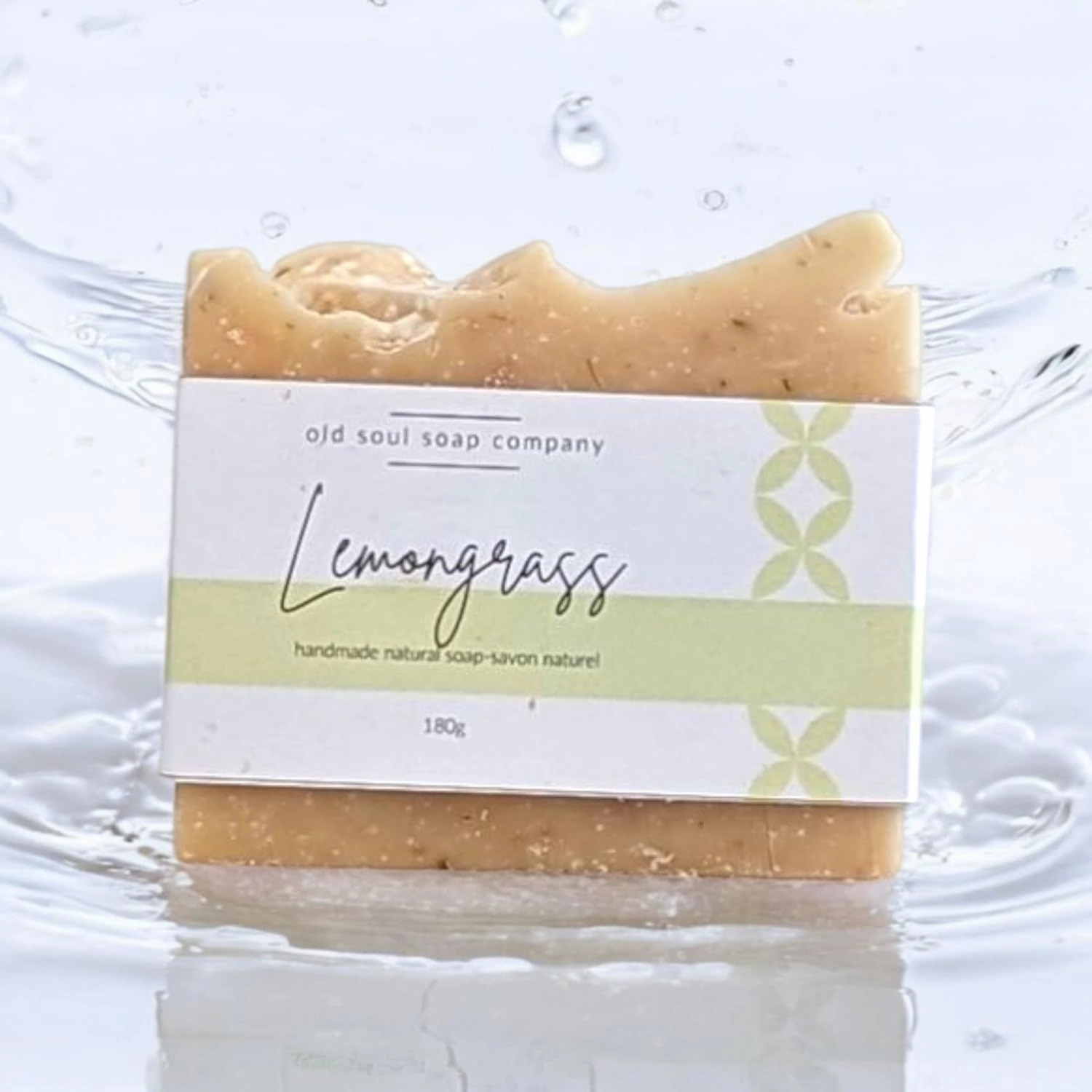 Lemongrass Soap Collection Soap Bar – Purifying, Vegan-Friendly with Lavender & Tea Tree Oil – Deep Cleansing & Nourishing for Glowing Skin – 5.8 oz Pack 4