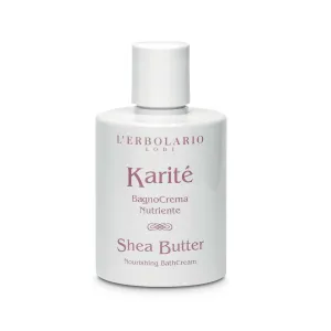 L’Erbolario Shea Butter Nourishing Bath Cream - Nourishing Body Wash - With Fair Trade Shea Butter - Paraben and Sulfate Free Shower Gel - 10.1 oz