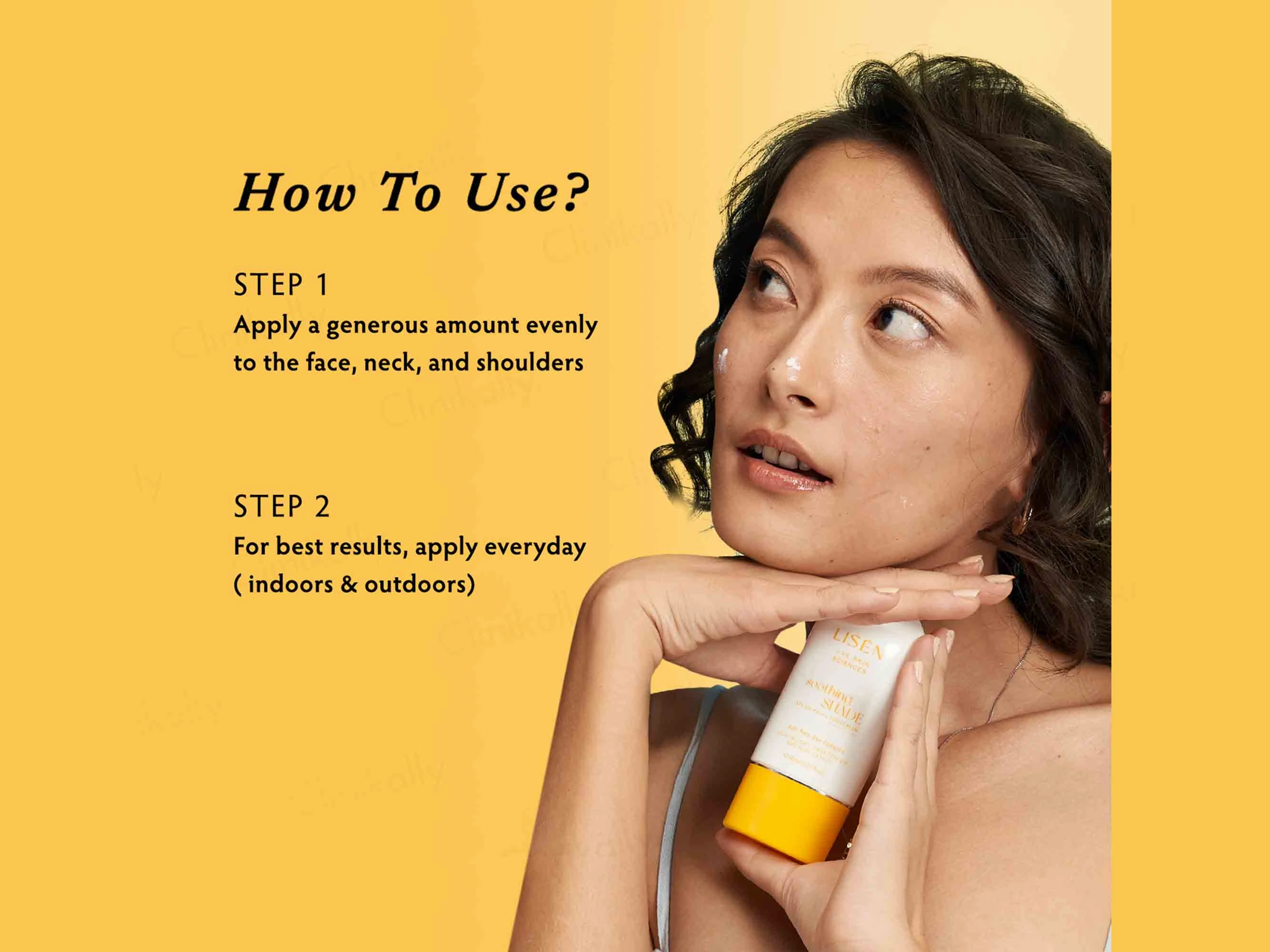 LISEN Soothing Shade Sunscreen SPF 50  PA   