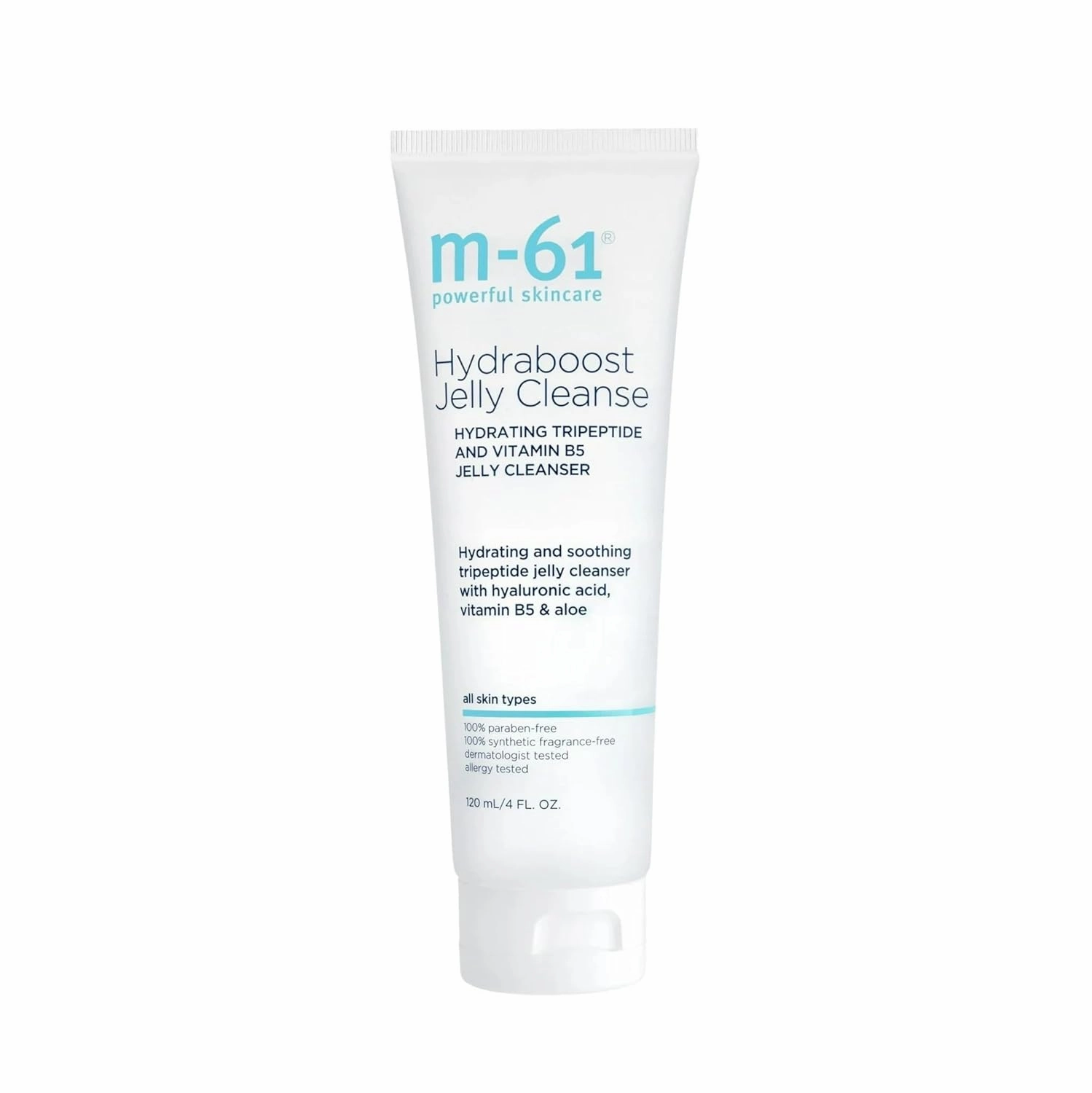 m-61 Hydraboost Jelly Cleanse | Hydrating and soothing tripeptide vegan jelly cleanser., 4 Fl Oz