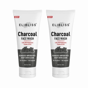 MAHANT Charcoal Face Wash,oil control for Men & Women Pack of 2