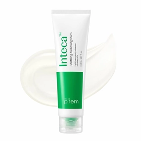 MAKE P:REM Inteca Soothing Foam Cleanser, Mild Moisture Gel Type Foam Cleanser for Acne-Prone Skin, Removes Sebum and Impurities, Korean Skincare, 150ml, 5.07 fl.oz.