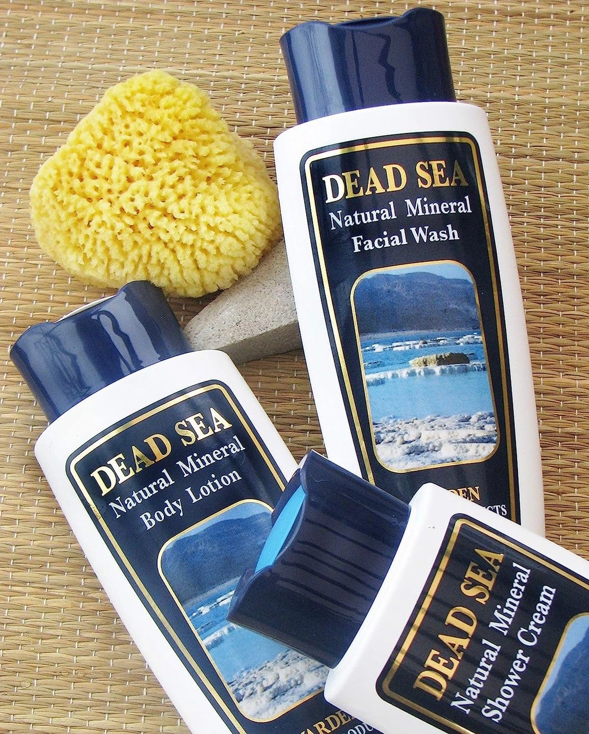 Malki Dead Sea Products Natural Mineral Facial Wash | Natural Face Wash | SLS-Free, Gentle Care for Acne-Prone Skin and Eczema | Purifying Sage, Chamomile, Nettle, and Frankincense Formula