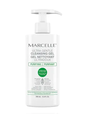 Marcelle Ultra Gentle Cleansing Gel, Purifying, Combination to Oily Skin, Hypoallergenic & Fragrance-Free, 350 mL