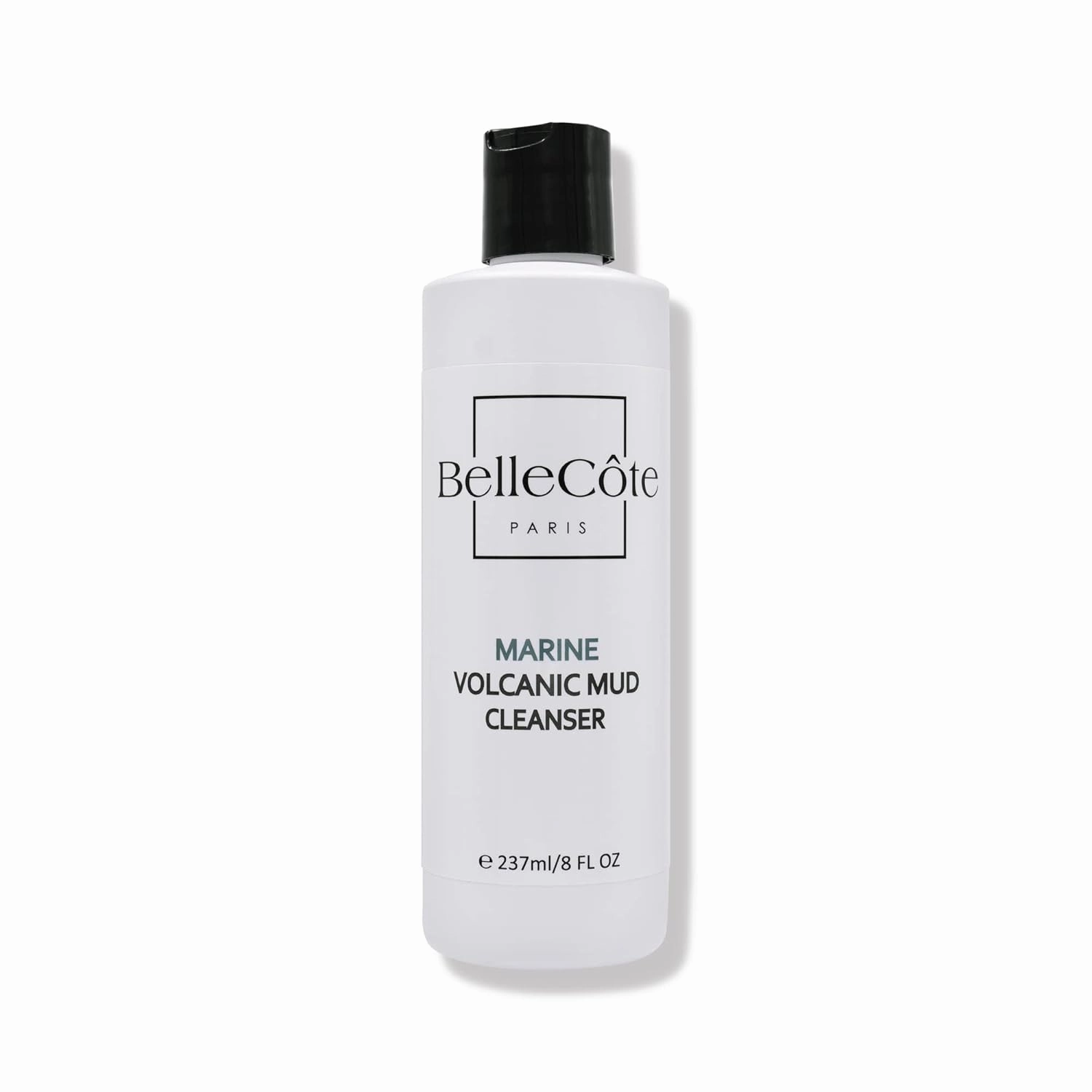 Marine Volcanic Mud Face Cleanser - Detoxifying Clay Cleanser for Oily & Combination Skin, Pore Reduction and Acne | Ideal Face Cleanser for Men & Women Especially After a Vigorous Workout