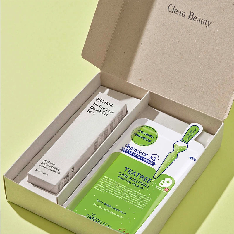 Mediheal Teatree Biome Blemish Cica Toner & Mask SET