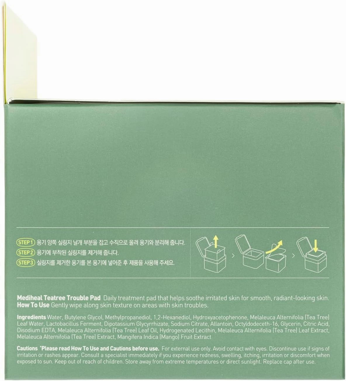 Mediheal Teatree Trouble Pad | 100 Pads