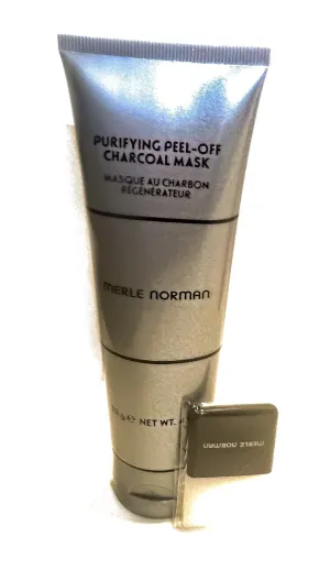 Merle Norman Purifiying Peel Off Charcoal Mask - Reduces Pores Size and Deep Cleans