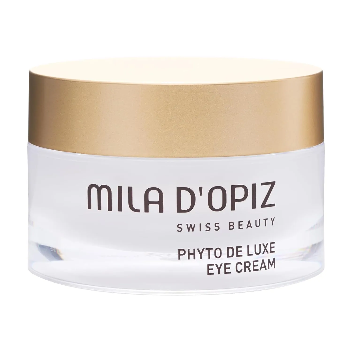 Mila d'Opiz Phyto De Luxe Eye Cream - Swiss Technology Eye Cream Anti Aging - Restructures, Tightens and Soothes - Vitamin E, Fragrance-Free - 0.5 oz