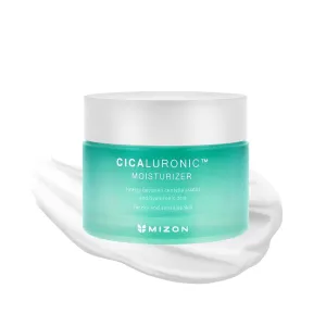 MIZON Cicaluronic MOISTURIZER Centella Asiatica and Hyaluronic Acid Shea Butter Rich moisturizer Soothing Hydrating Korean Skincare (1.69 fl oz/50ml)