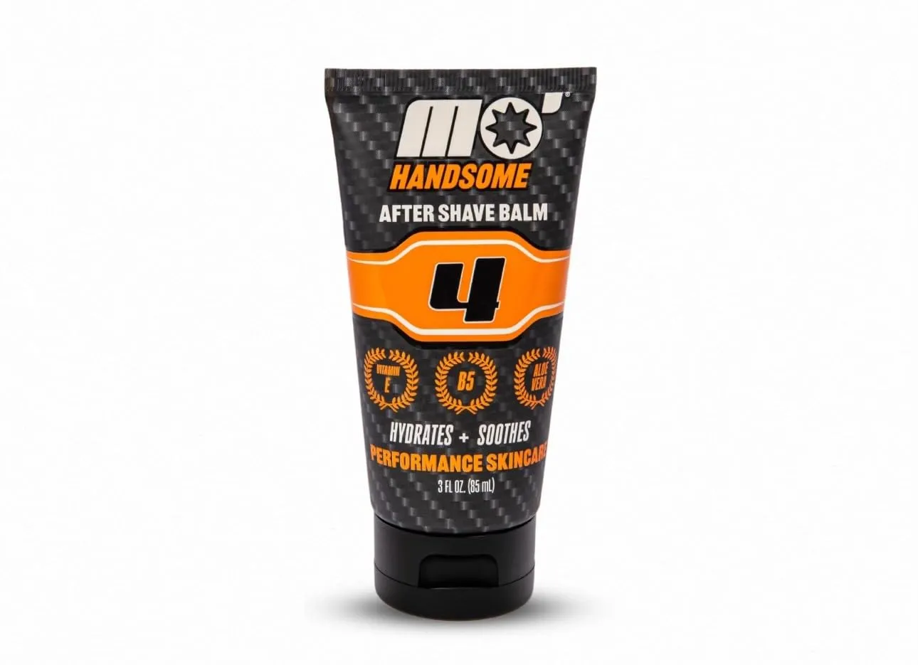 Mo' Handsome After Shave Balm for Men – Soothing & Hydrating Aloe Vera – Reduces Redness, Itching & Irritation – Repairs & Protects Skin