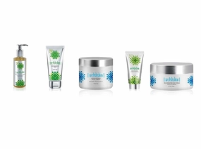 Modicare Schloka Facial for Dry Skin Moroccan Argan Oil Cleanser, Scrub, Hydra-Nourish Facial Cream, Glow Orange Peel and White Clay Face Pack, Rejuvenating Day Cream Set of 5