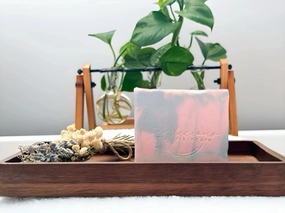 Moisturizing Geranium Tea & Lavender Soap Bar