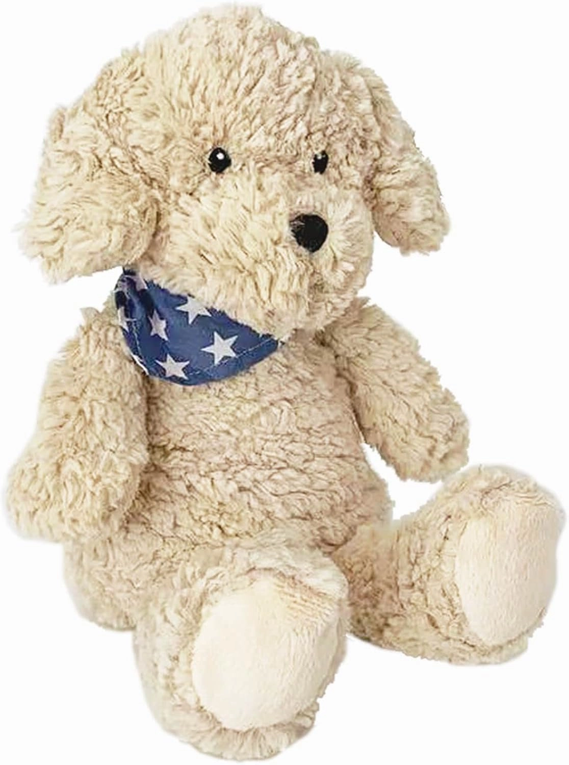 MON AMI Bentley The Puppy Cuddle Bud | 11" Plushie with Removable Heating & Cooling Pack | Microwavable Stuffed Animal Toy for Kids & Adults | Warm Cuddle Gift for Therapy, Comfort & Relaxation