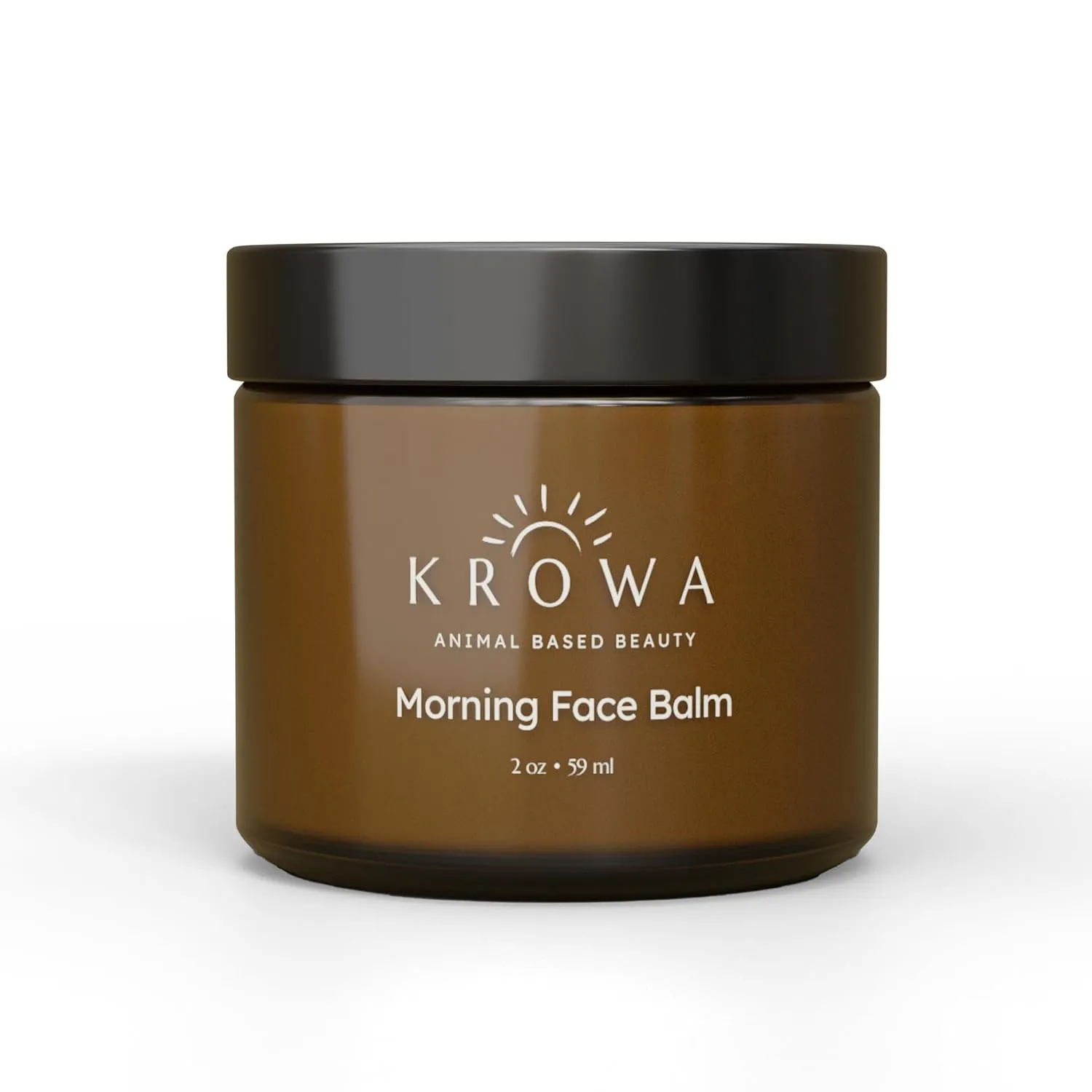 Morning Face Balm - Clean Grass Fed Tallow Balm w/Essential Oils   Collagen Peptides - Nourishing, Soothing, Hydrating and Adds Vitality to Skin. Deeply Renews. No Phthalates or Preservatives.