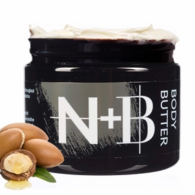 N B Whipped Body Butter | Vitamin E & Argan Oil Extracts | Ultra Hydrating | No Sticky Residue