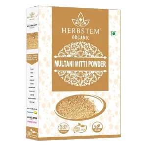 Natural Multani Mitti powder for Exfoliating, Soothing, Nourishing, Smoothening Face, Skin and Hair Fuller's Earth, Bentonite Clay (200 Grams)