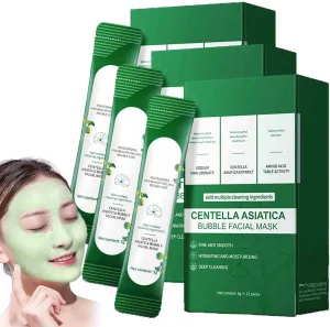 Natural Organic Avocado Deep Cleansing Bubble Mask, Avocado Bubble Mask, Avocado Cleansing Facial Bubble Mask, Deep Essence Face Mask, Nourishing Hydration, Remove Blackheads