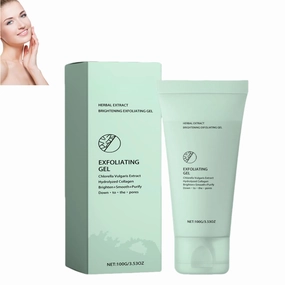Natural Exfoliating Gel Scrub Exfoliating Body Scrub for All Skin Types