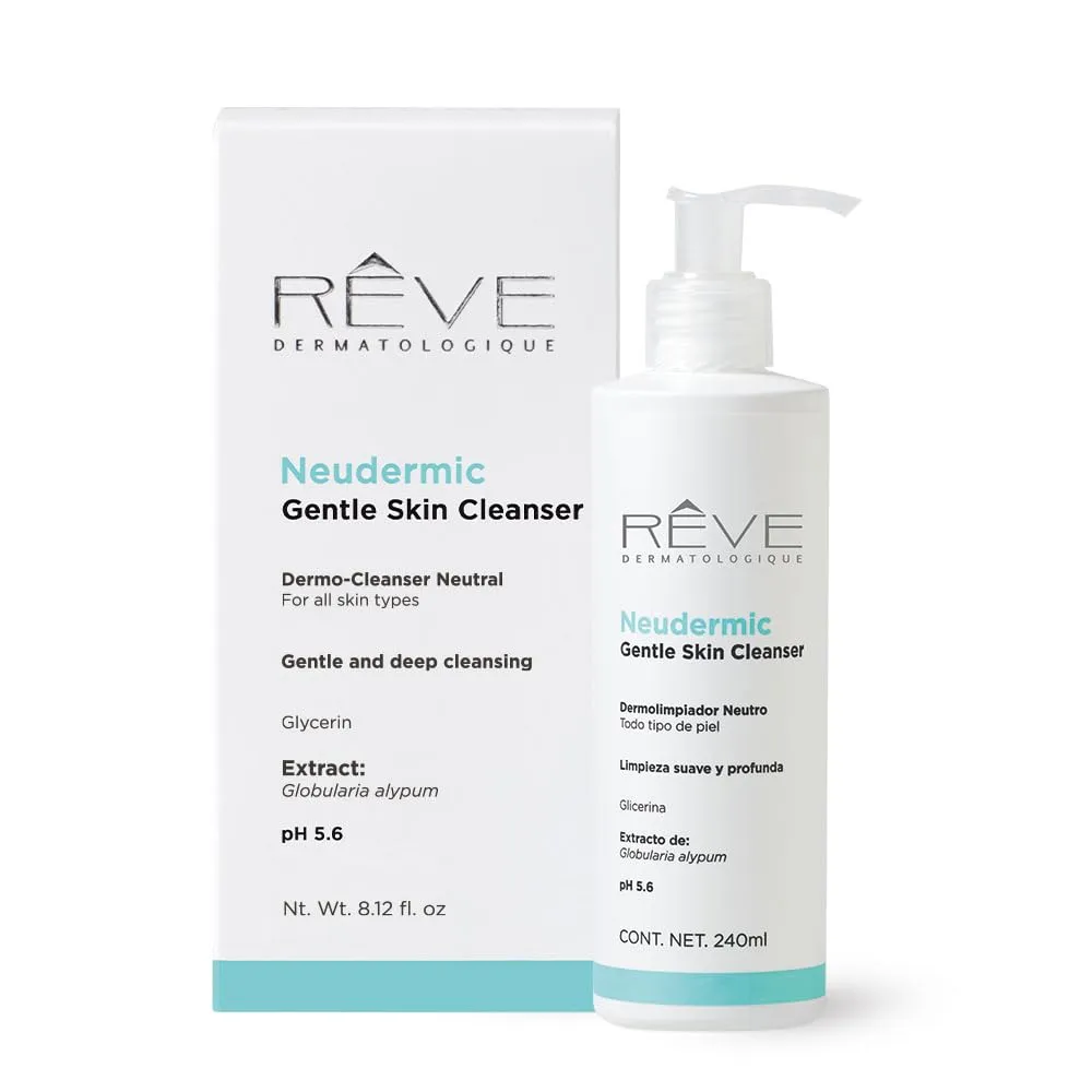 Neudermic Gentle Skin Cleanser, All Skin Types, pH 5.6, 8.12 fl oz