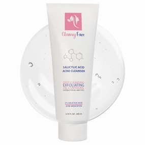 New Salicylic Acid Cleanser, Face Cleanser, Acne Treatment, Anti Aging