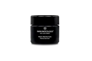 Night Protection Cream - Hydrating Night Cream Moisturizer Rich in Essential Fatty Acids and Antioxidants for Dry and Dehydrated Skin - 1.5 oz/50 ml