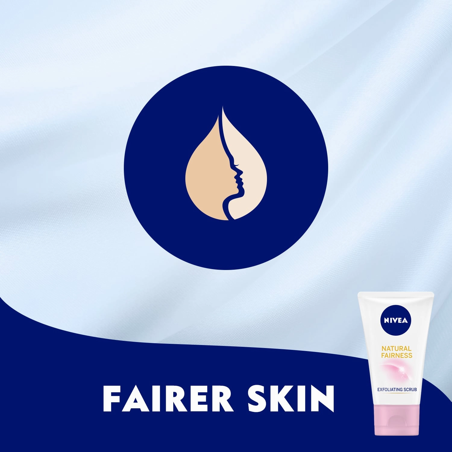 Nivea Natural Fairness Exfoliating Face Scrub 100ml