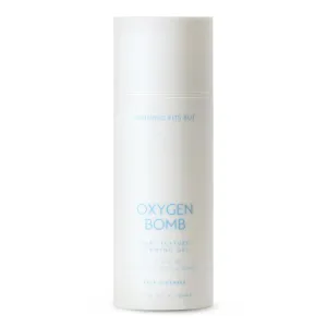 NOTHING FITS BUT Oxygen Bomb, Dual Texture Pore Purifying Foaming Gel Facial Mask & Cleanser, 3.4 Fl Oz (100 ml)