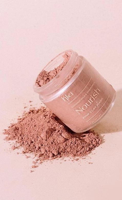 NOURISH Coconut Milk & Chamomile Pink Clay Mask