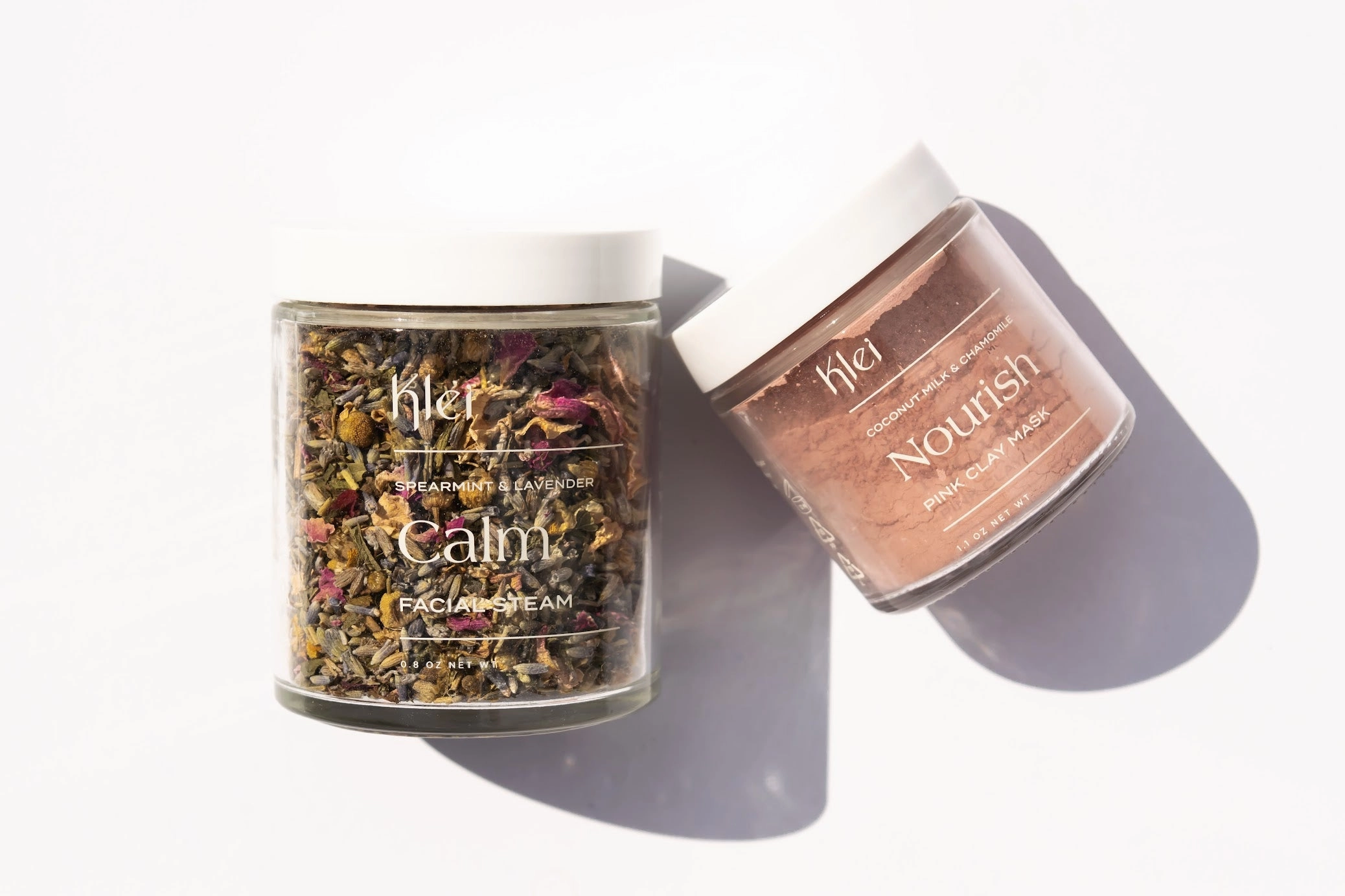 NOURISH Coconut Milk & Chamomile Pink Clay Mask