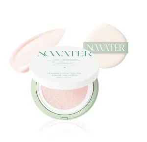 NOWATER Tea Tree Tone-up Sun Cushion (SPF50 , PA    ) | No.21 | Cushion Foundation with UV Protection | Hyaluronic Acid, Niacinamide | Korean Make up for face (0.88 fl.oz)
